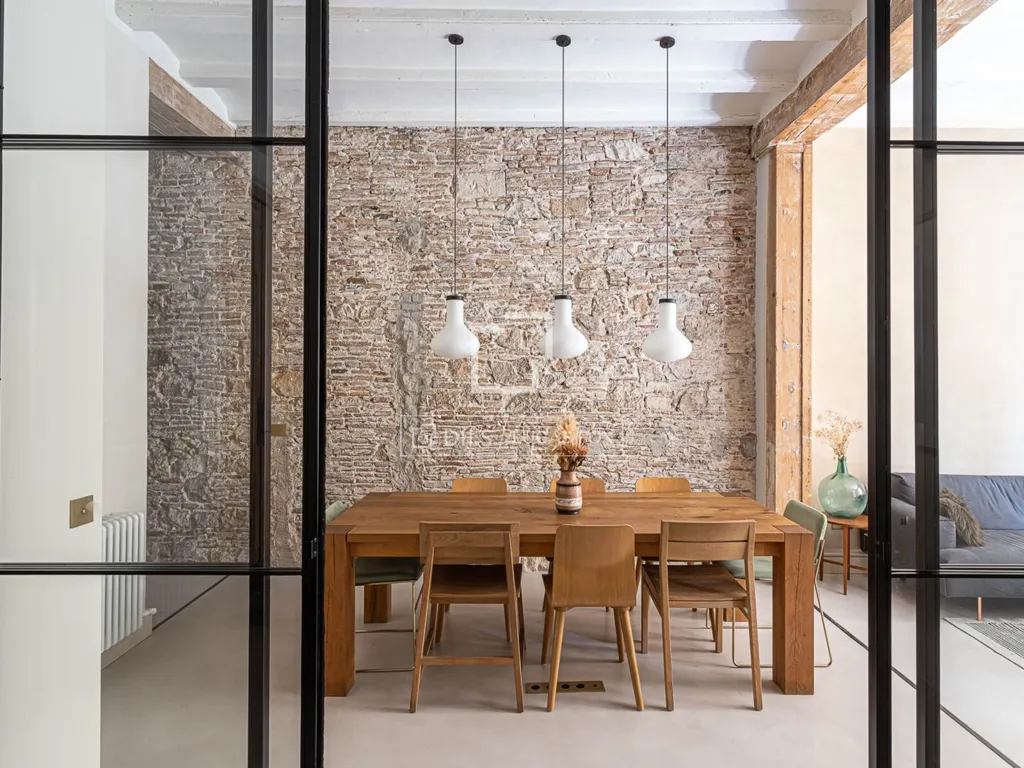 Salle à manger - Refurbished Apartment with Central Patio in Barcelona