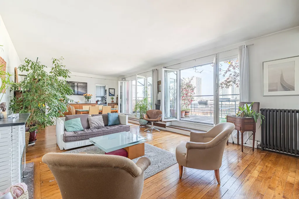 Elutuba - Duplex with Tour Eiffel View in Paris 15e