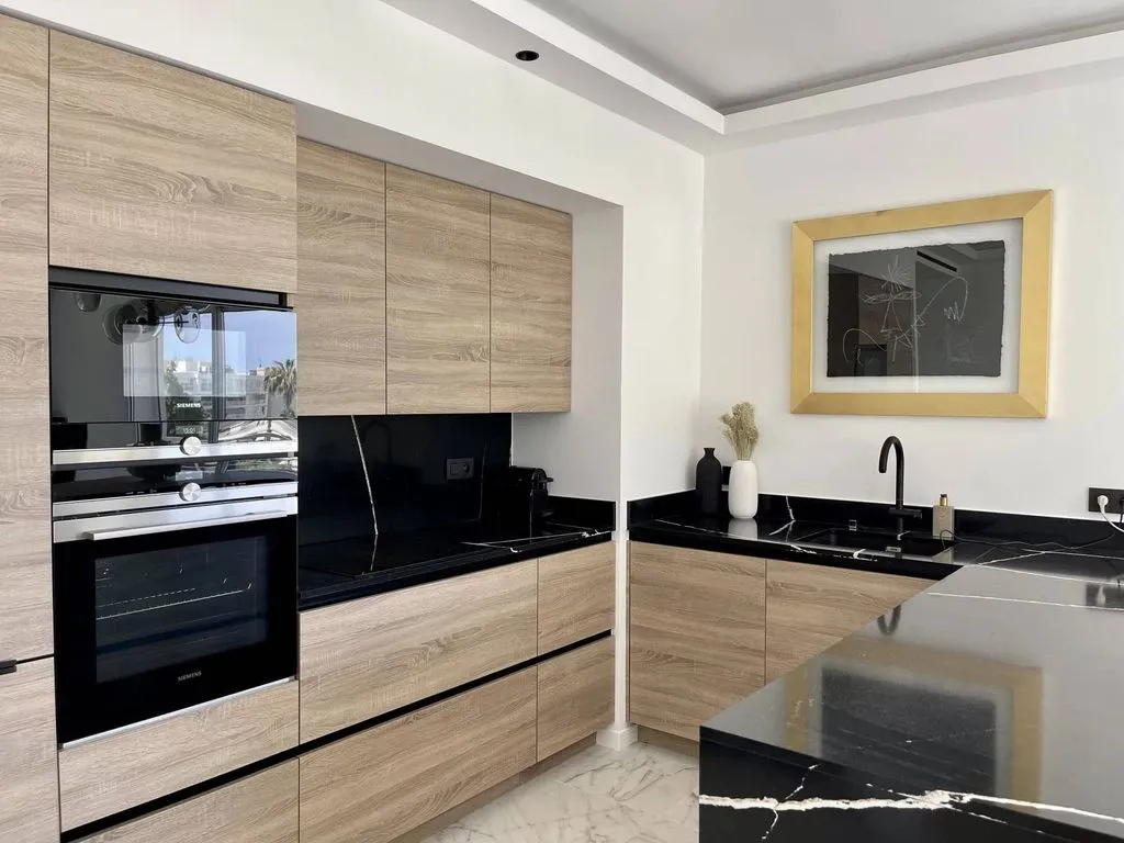 Köök - Luxury Flat with Sea View in Cannes
