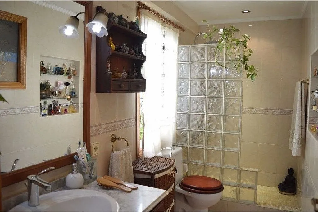 Salles de bain - Penthouse with Terrace in Son Espanyolet, Palma