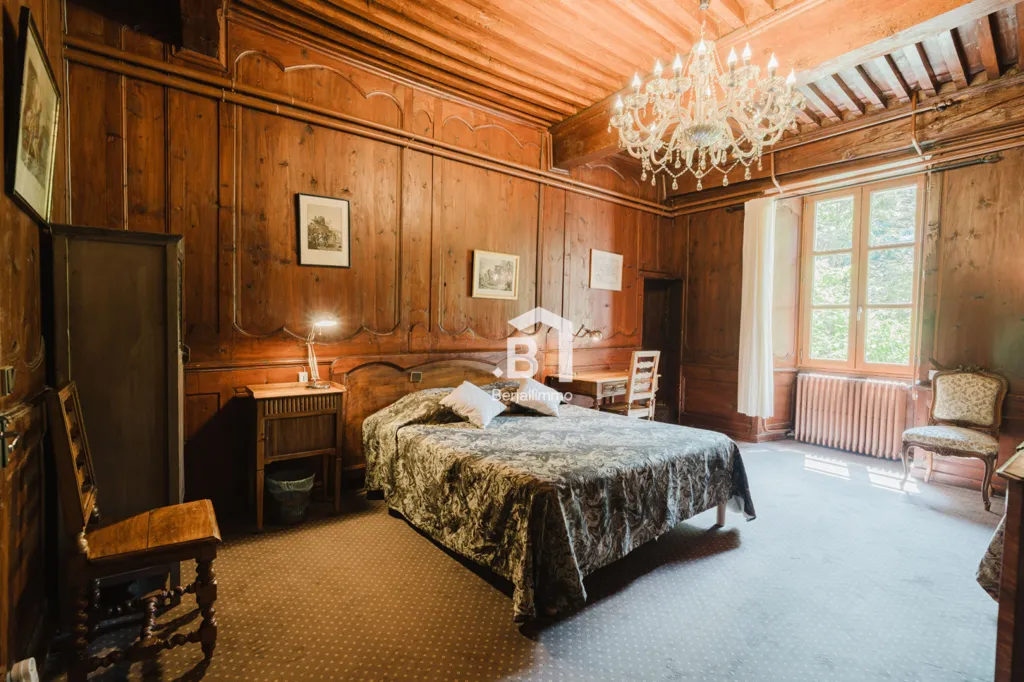 Camere da letto - Historic Château with Panoramic Views in Trièves