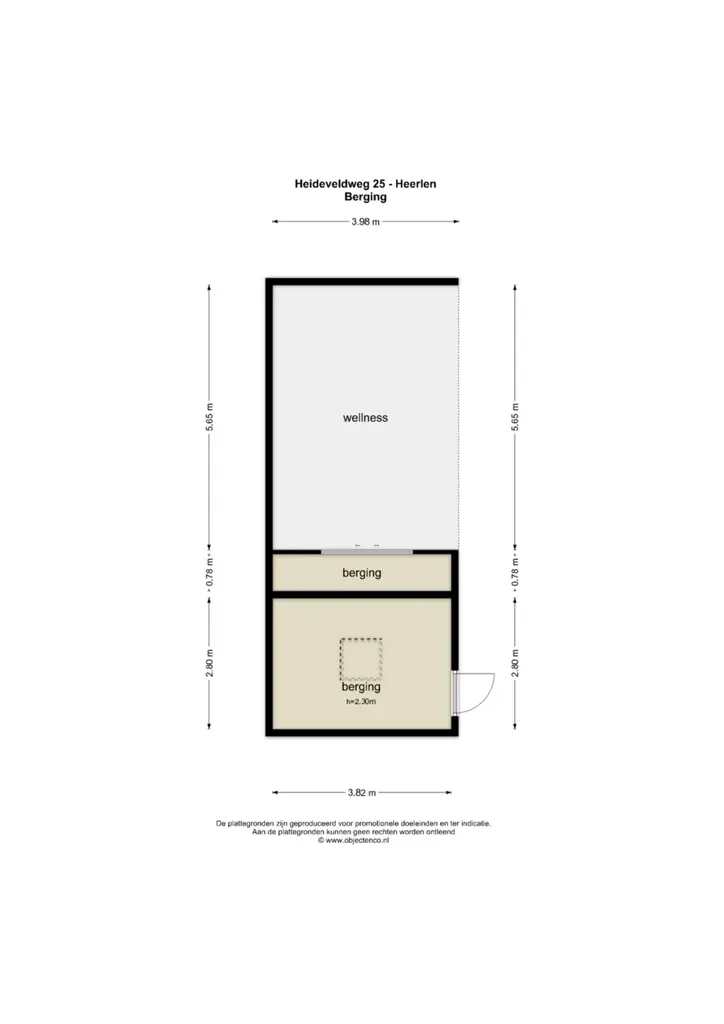 Plan - Monumental House with Mijnsteenberg View in Heerlen