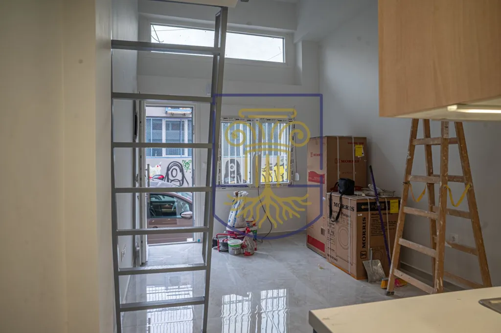 Cucina - Loft Studio with Balcony in Thessaloniki Centre