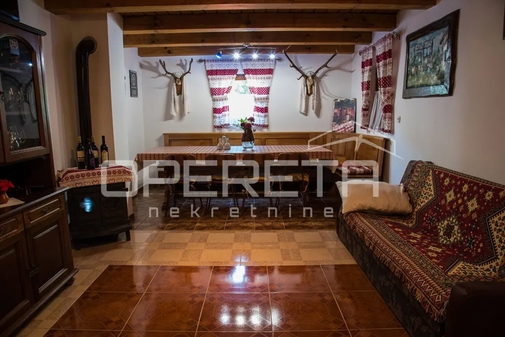 Living Room - Detached House with Forest View in Kelemen