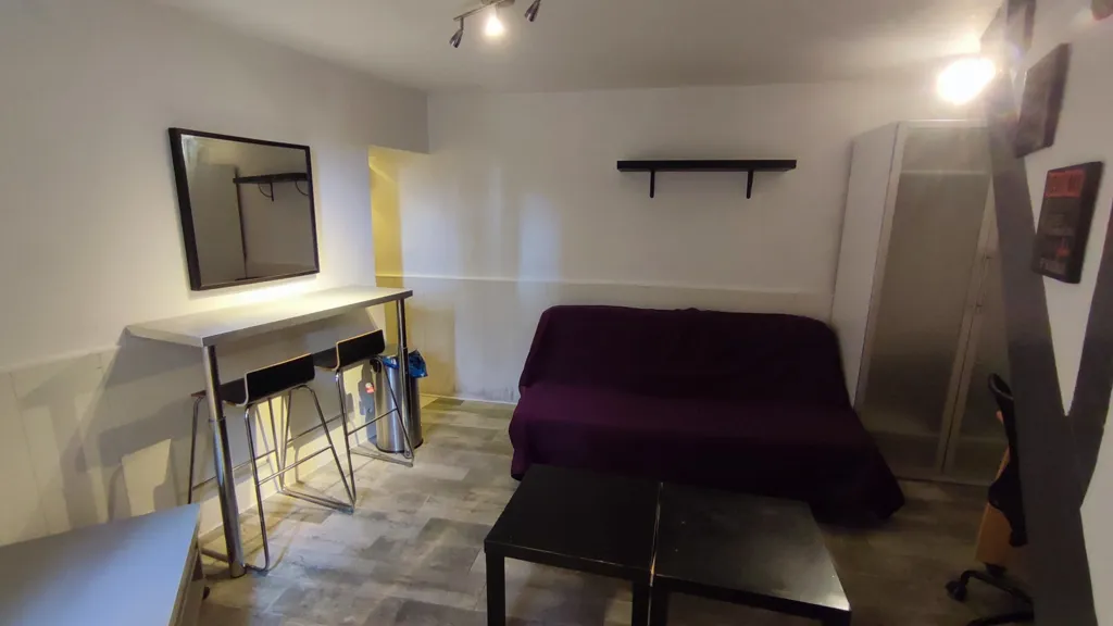 Séjour - Studio Proche Place Wilson à Dijon