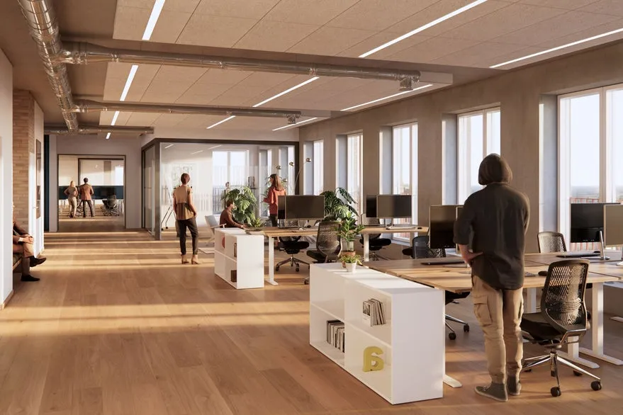 Kabinet - Office Space with Glass Facade in Aarhus N