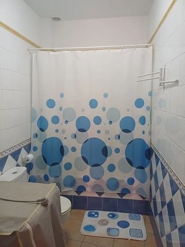 Salles de bain - 1-Bedroom Flat with Balcony in Candelaria