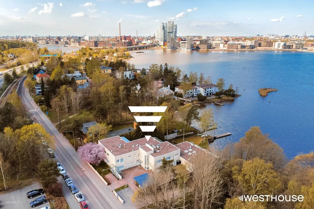 Õhuvaade - Apartment with Sea View in Kulosaari