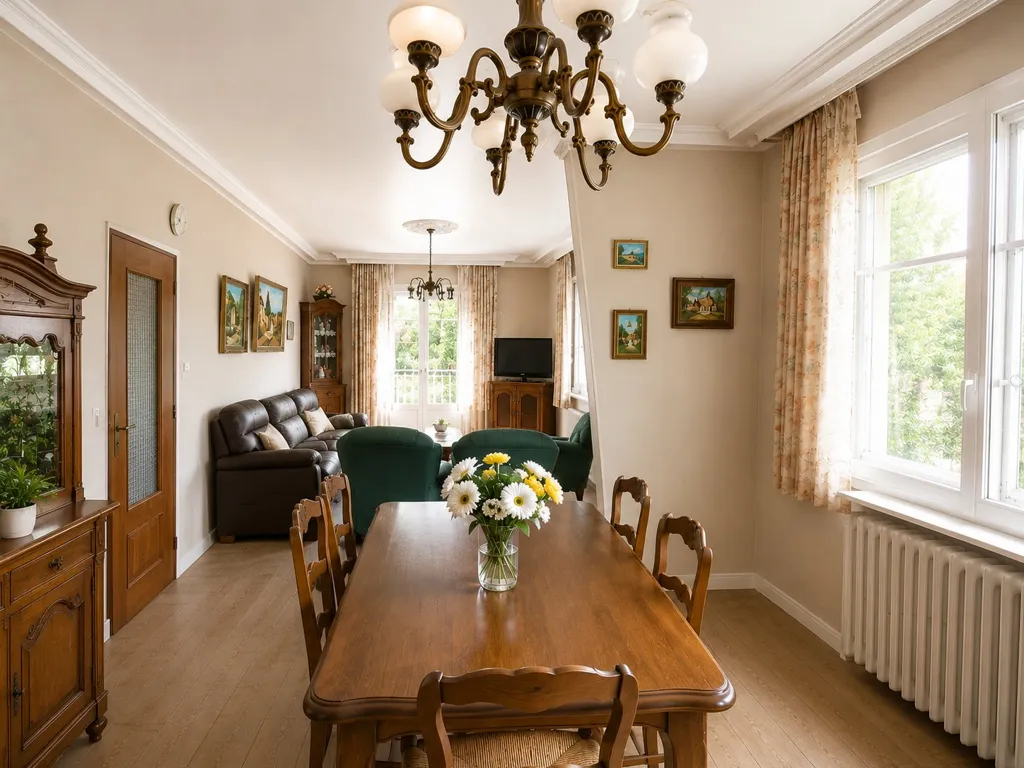 Salle à manger - Haut de Villa à Rénover au Centre-ville du Pradet