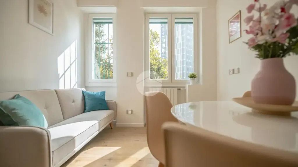 Soggiorno - Modernised 2-Bedroom in Udine, Milan