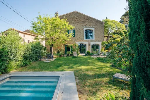 Bassein - Restored Winemaker's Home with Pool in Azillanet