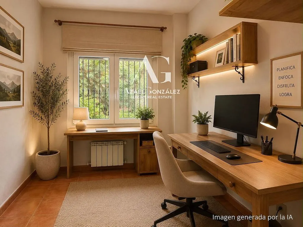 Bureau - Independent House with Extensive Garden in Pechón