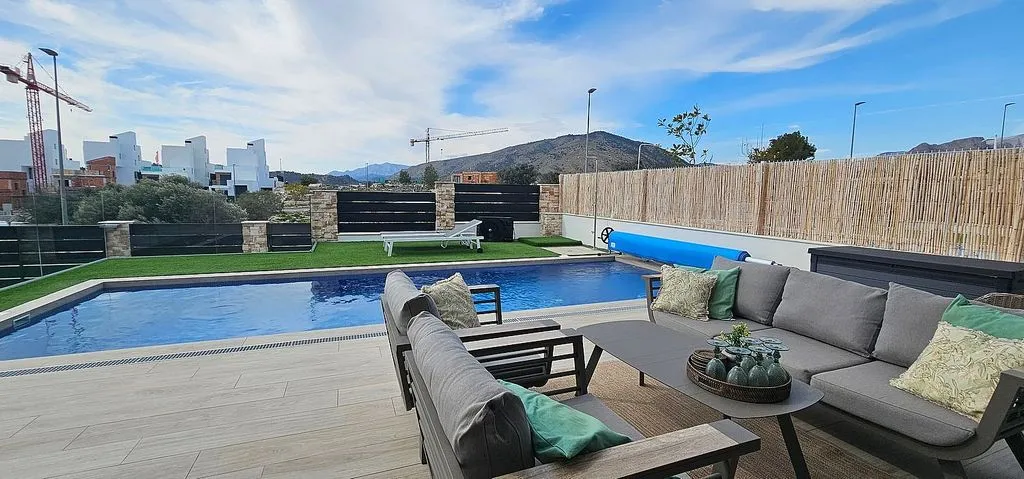 Piscine - Semi-Detached House with Pool in Finestrat