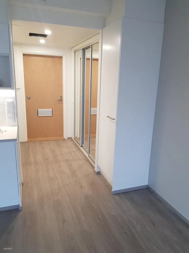Cuisine - Studio Flat with French Balcony in Lappeenranta Centre