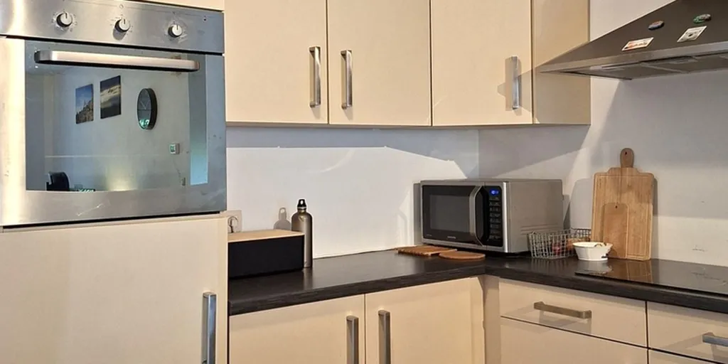 Köök - Ground Floor Apartment with Terrace in Leuven