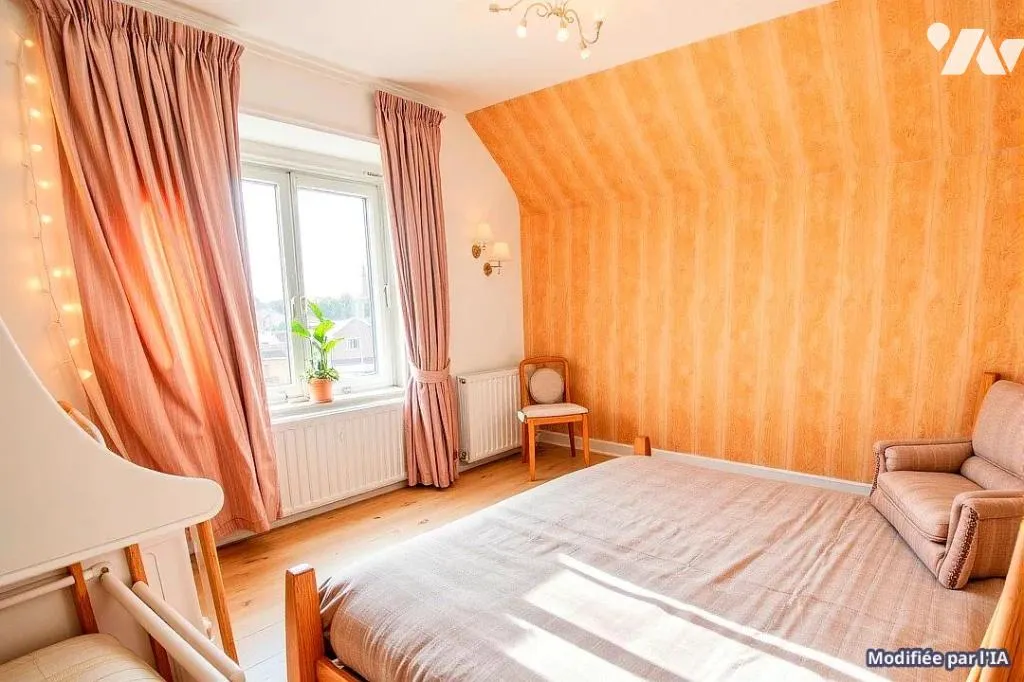 Bedrooms - 1930s Brick House with Terrace in Audruicq