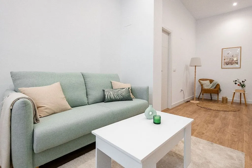 Living Room - Modern Flat with Lift in Sector Oficios