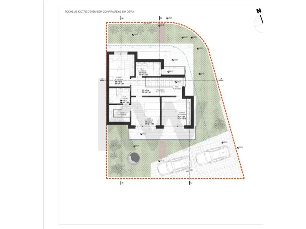 Plan - Contemporary House in Cascais, Lisbon