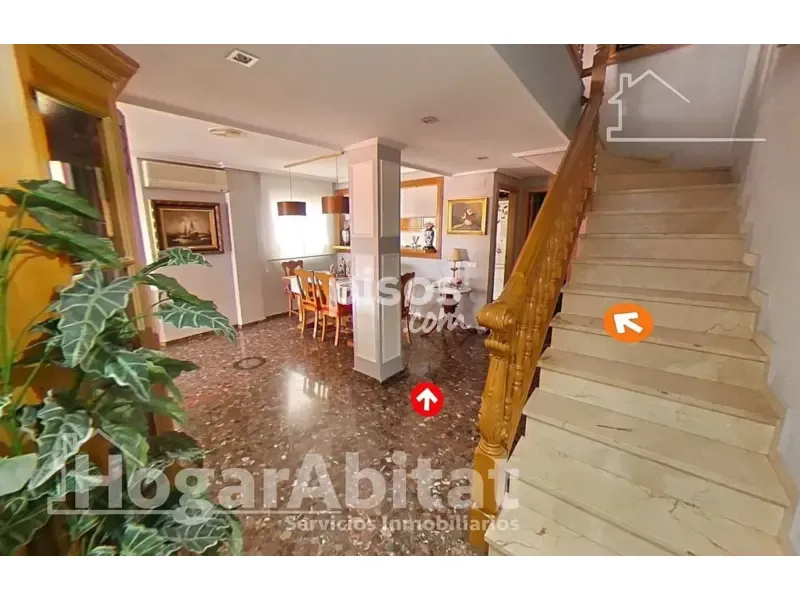 Séjour - Triplex Attic with Terrace in Mislata