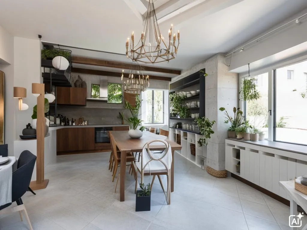 Salle à manger - Apartment with Balcony in Frascati
