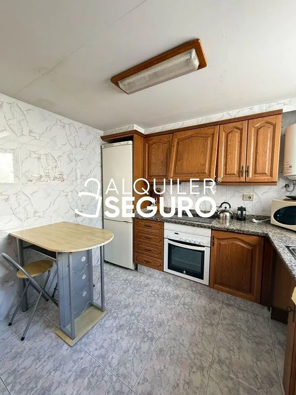 Cuisine - Apartment with Balcony in Castellón Centre