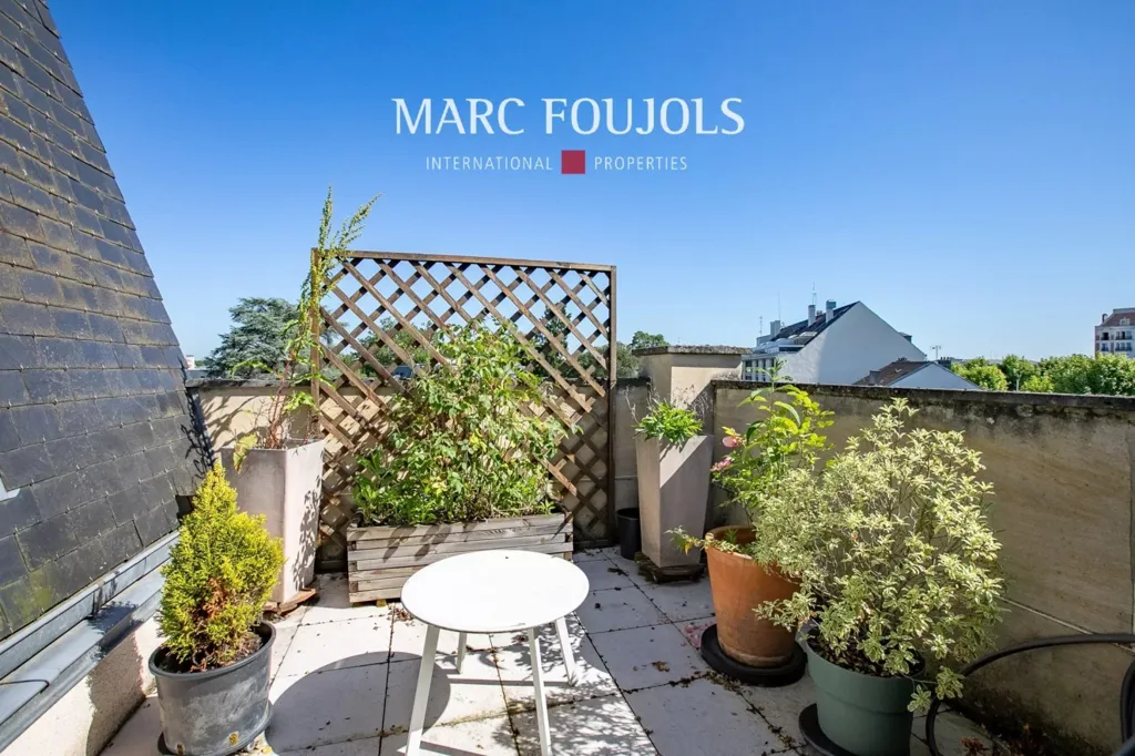 Terrasse - Appartement de Luxe avec Terrasses à Chantilly