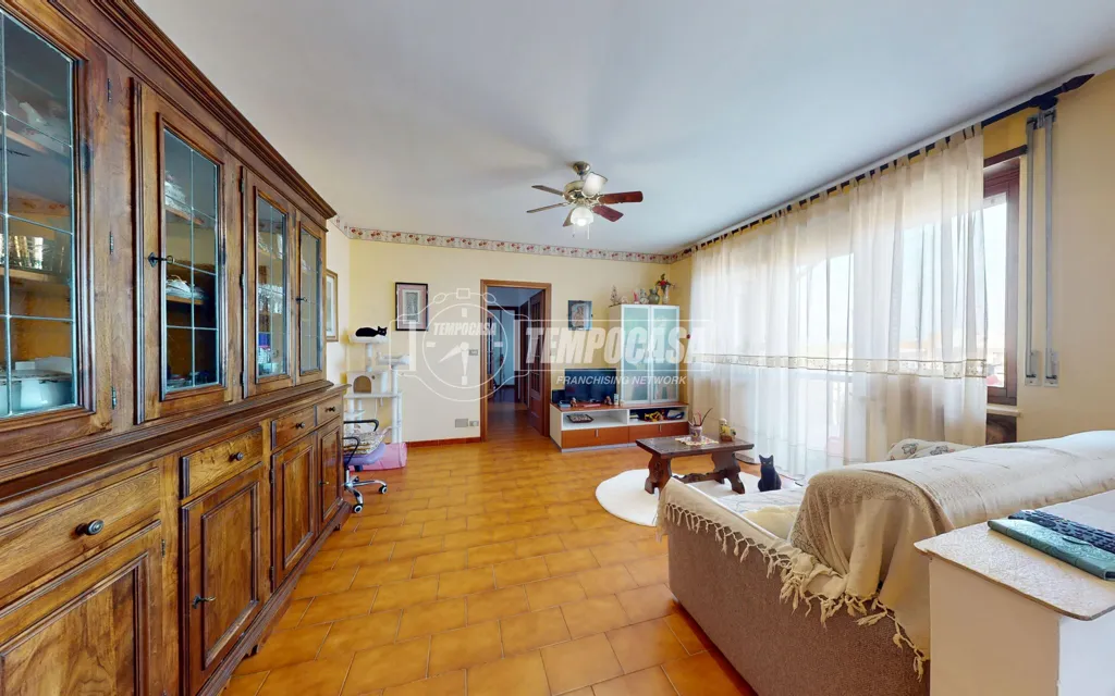 Séjour - Bright Trilocale with Balcony in Mappano