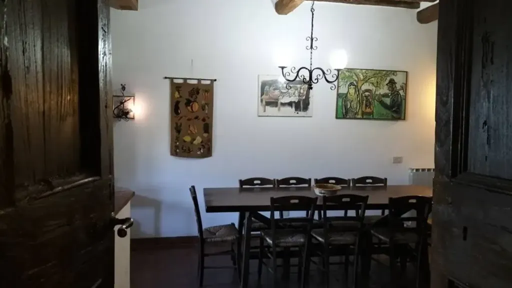 Salle à manger - Rustic House with Grotto in Piegaro