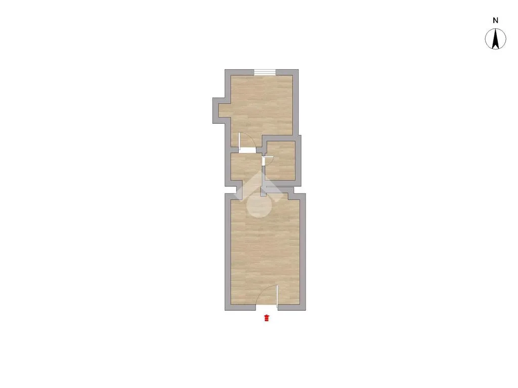 Plan - Renovated Ground Floor Apartment in Cenisia