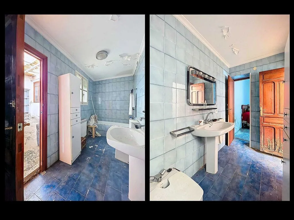 Salles de bain - Corner House with Balcony in Pinoso