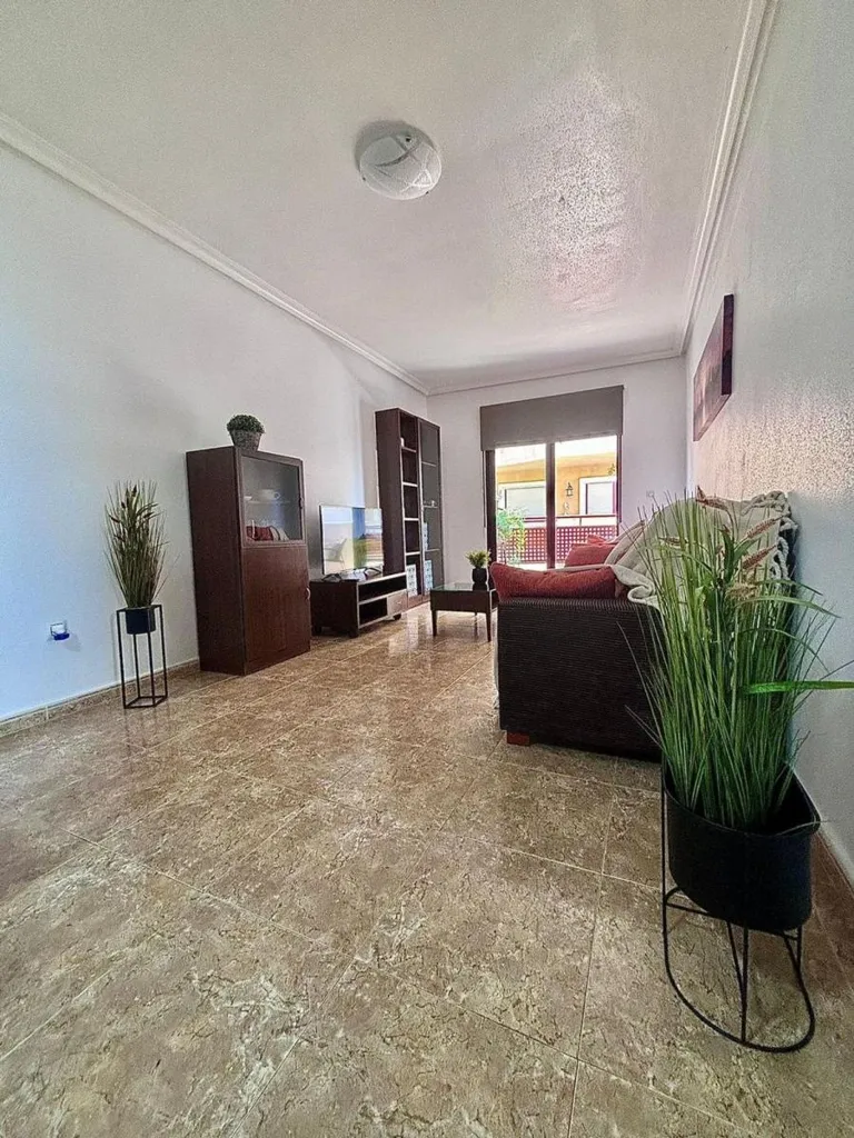 Living Room - 2-Bedroom Apartment with Terrace in Cabo Roig