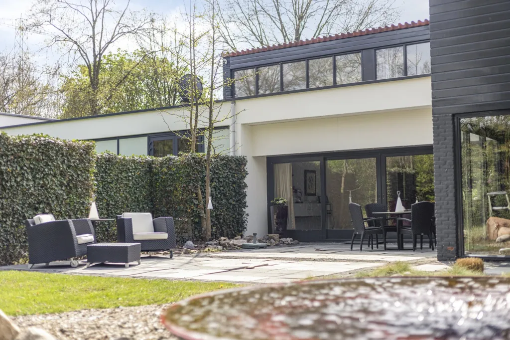 Terrasse - Dual Living Villa with Spa in Borne