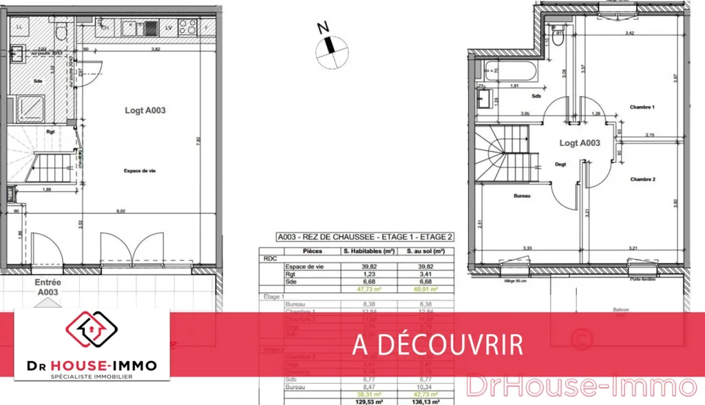 Plaan - 5-Piece Apartment with Balcony in Barby