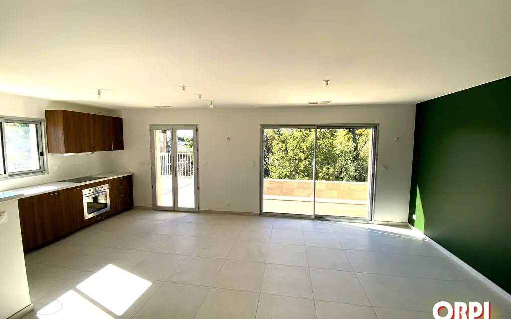 Köök - Modern Villa with Pool in Loriol-du-Comtat
