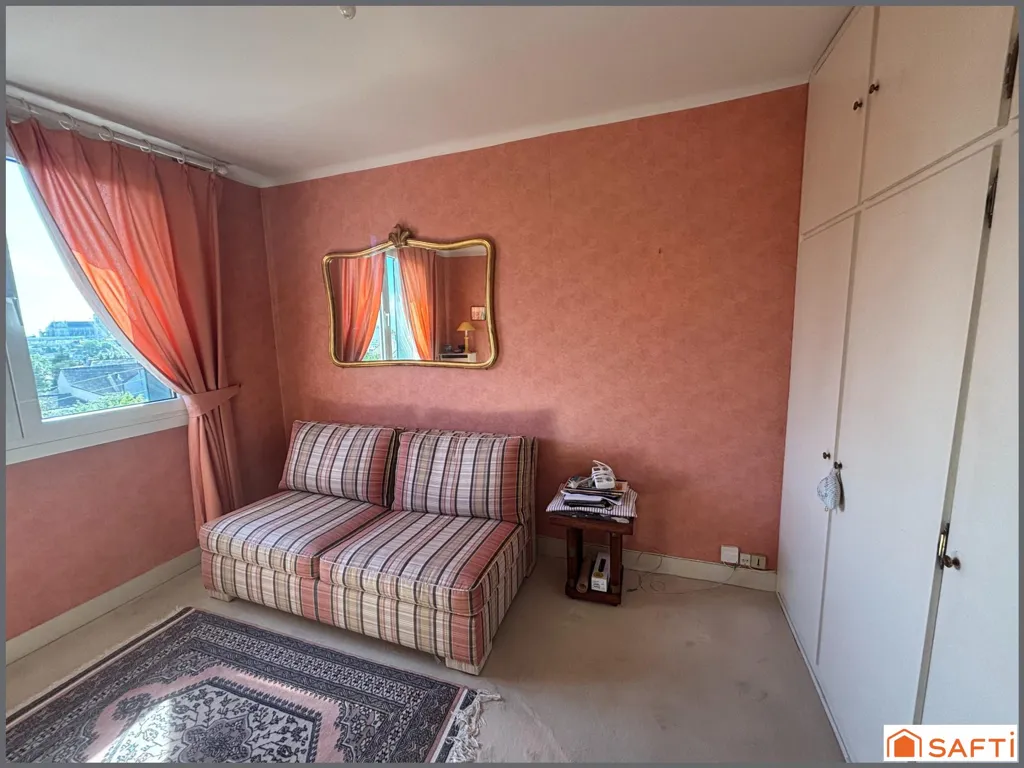 Chambres - Appartement avec Balcon et Garage au Cœur de Nantes