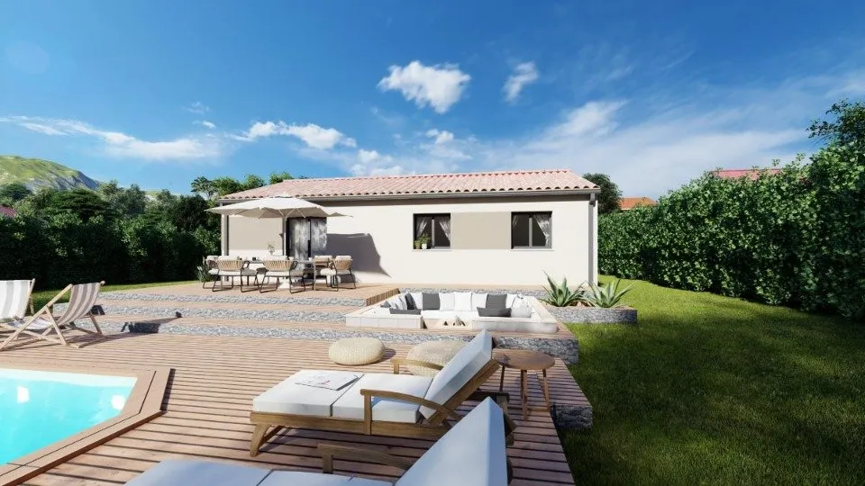 New Build House with Garden in Sanguinet