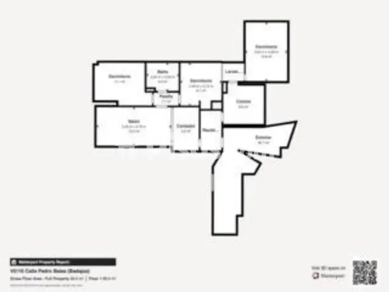 Floor Plan - Apartment with Private Garage in Ciudad Jardín