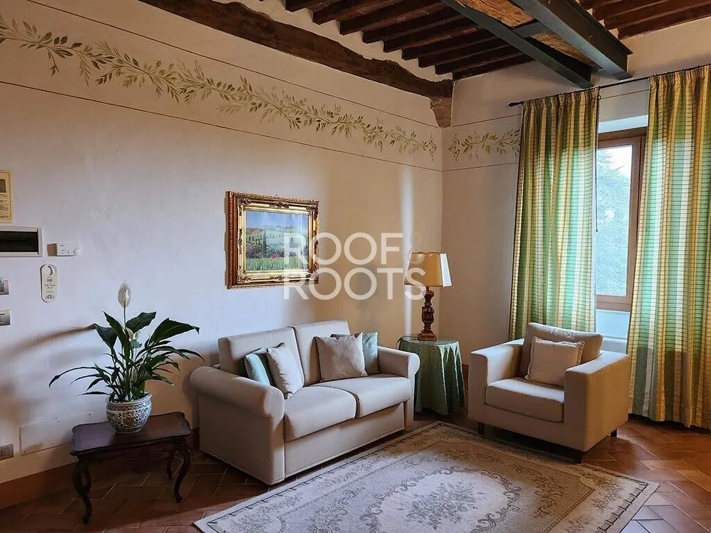 Séjour - Renovated Estate with Panoramic View in Chianti