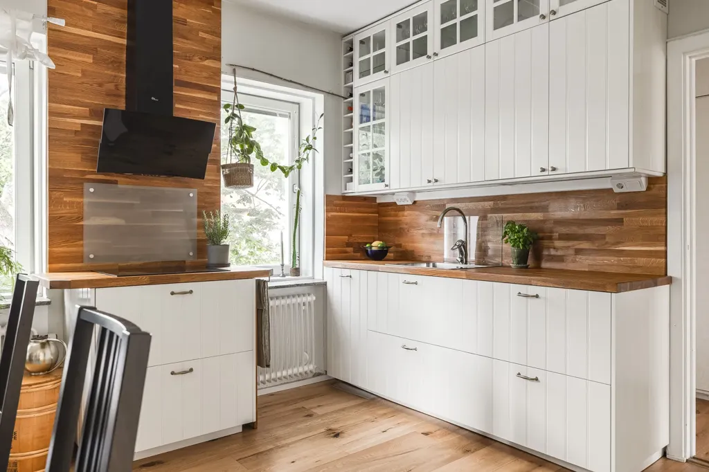 Cuisine - Modern Flat with Balcony in Östergötland