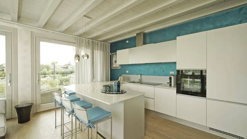 Köök - Lakefront Penthouse in Sirmione