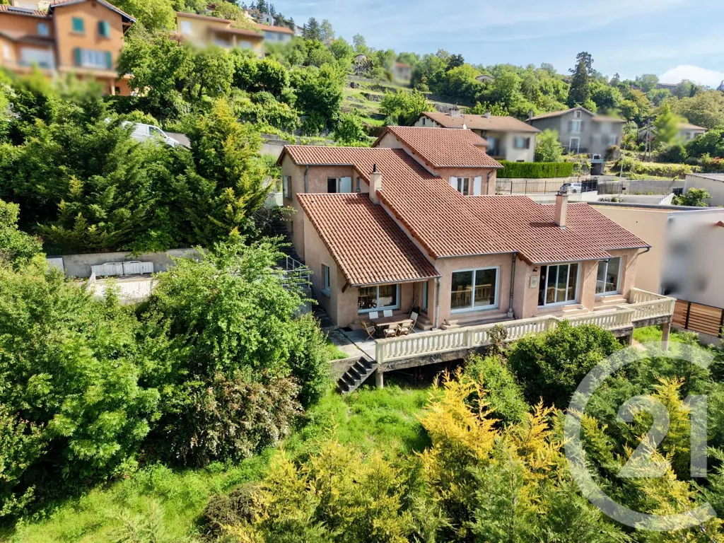 Vue aérienne - Maison d'Architecte avec Vue Panoramique à Aiguilhe