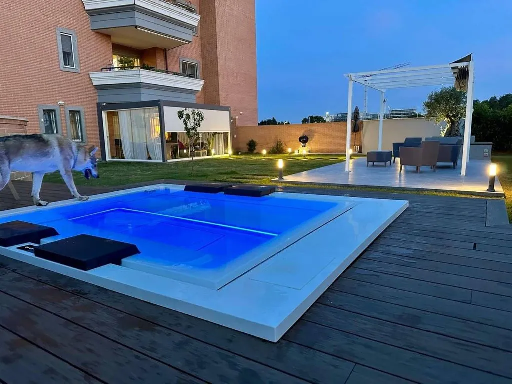 Piscine - Luxury Apartment with Private Pool in Via Lina Bo Bardi, Rome
