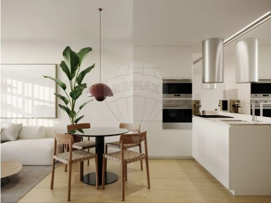 Cuisine - One-Bedroom Apartment with Balcony in Alvalade, Lisbon