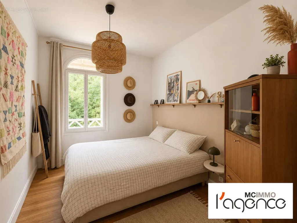 Bedrooms - Character House with Garden in Sainte-Adresse