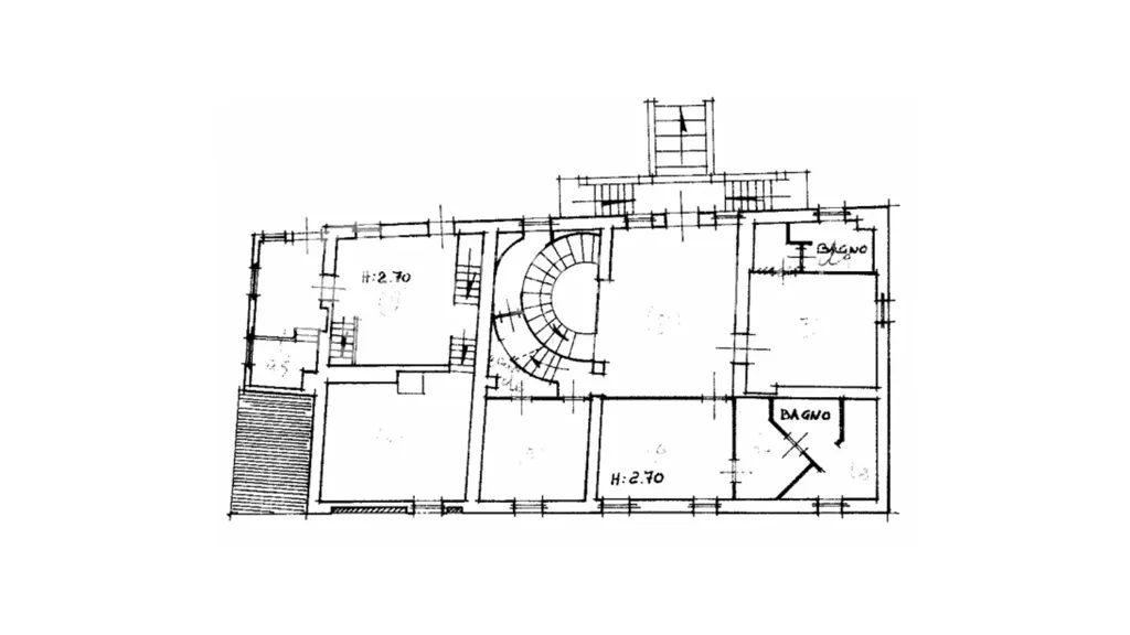 Plaan - Historic Villa with Olive Grove in Capannori