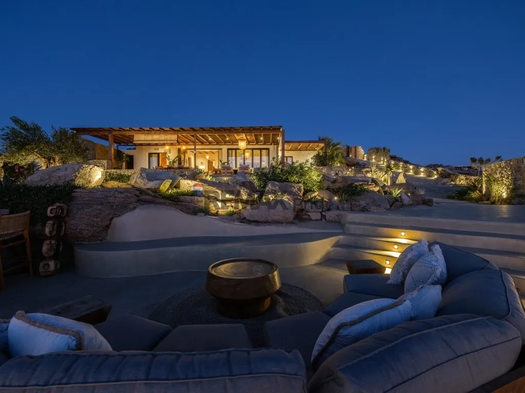 Terrasse - New Villa with Sea View in Mykonos