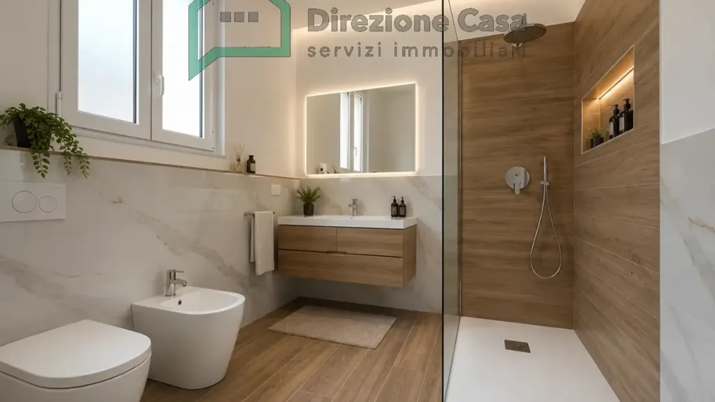 Salles de bain - Rear-Facing Apartment with Balcony in Naples