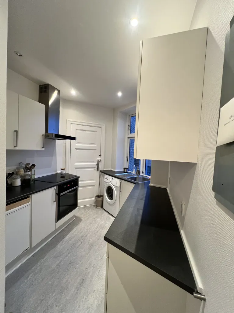 Cucina - 2-Room Flat with Park Proximity in Copenhagen S
