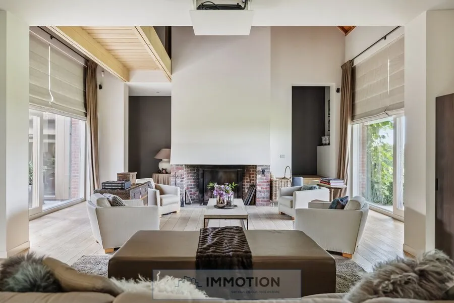 Séjour - Ferme Rénovée sur Domaine de 7.200 m²