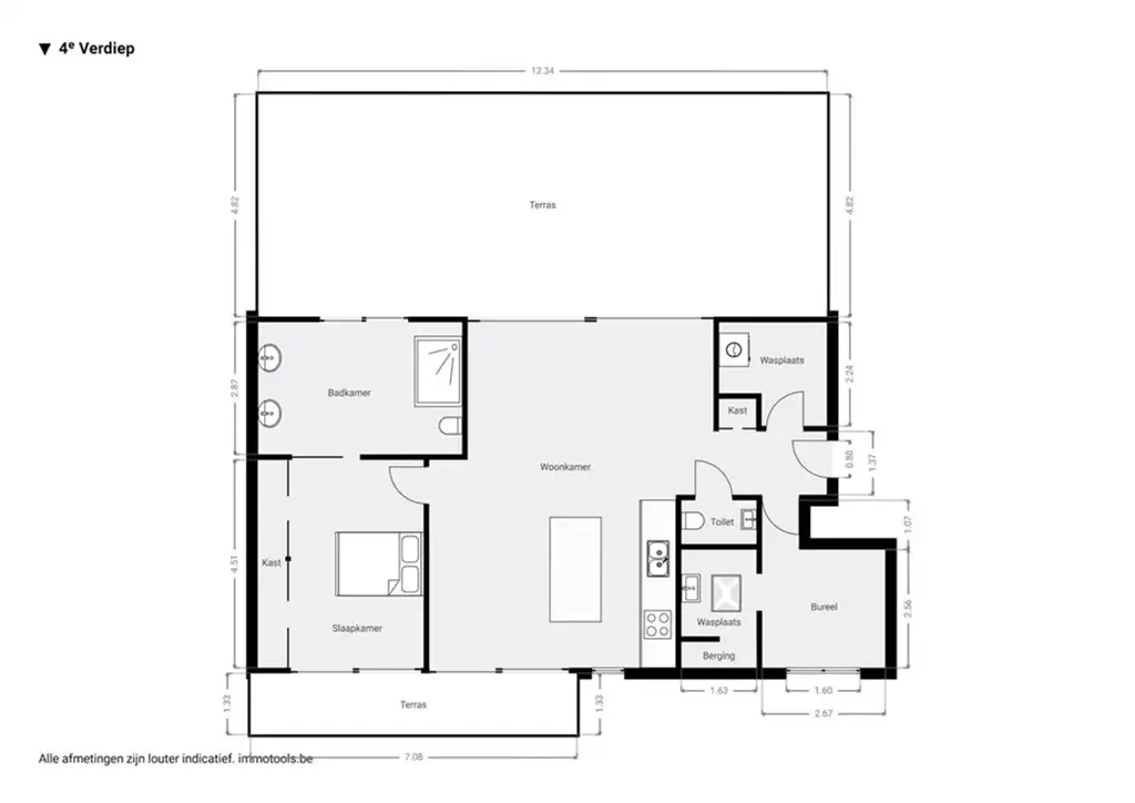 Plaan - Luxe Penthouse with Terraces in Antwerp Centre